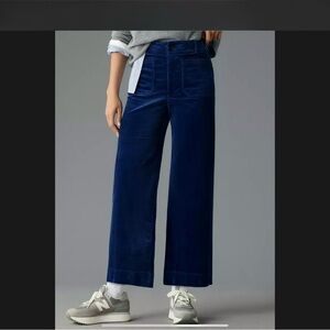 Anthropologie Colette Corduroy Pants Color indigo